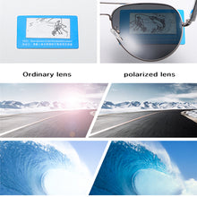 Load image into Gallery viewer, NO.ONEPAUL  Men&#39;s Polarized Square Metal Frame Driving Sunglasses with UV400 protection
