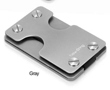 Load image into Gallery viewer, NEW-BRING   Multi-Function Metal Money Clip with Credit Card, Bill and Key Holder
