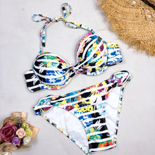 Load image into Gallery viewer, Brazilian Style Two Piece Push-up Bikini Swimsuit Set - Multiple Styles

