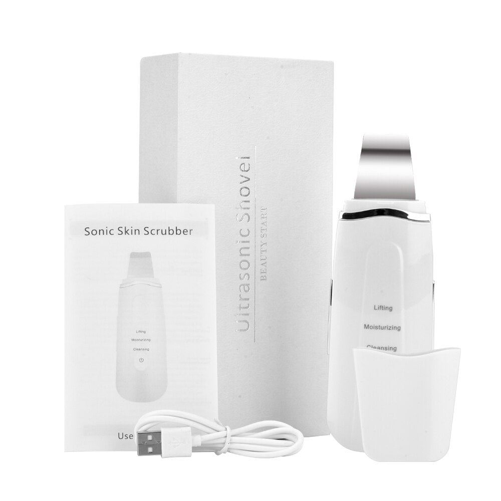 Wonder Sonic Ultrasonic Facial Peeling Lcd Beauty Device Skin