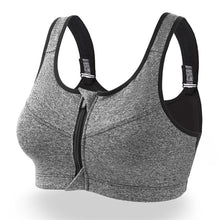 Load image into Gallery viewer, EVERBANK   Zippered Push-Up Sports Athletic Top Active Wear for Women
