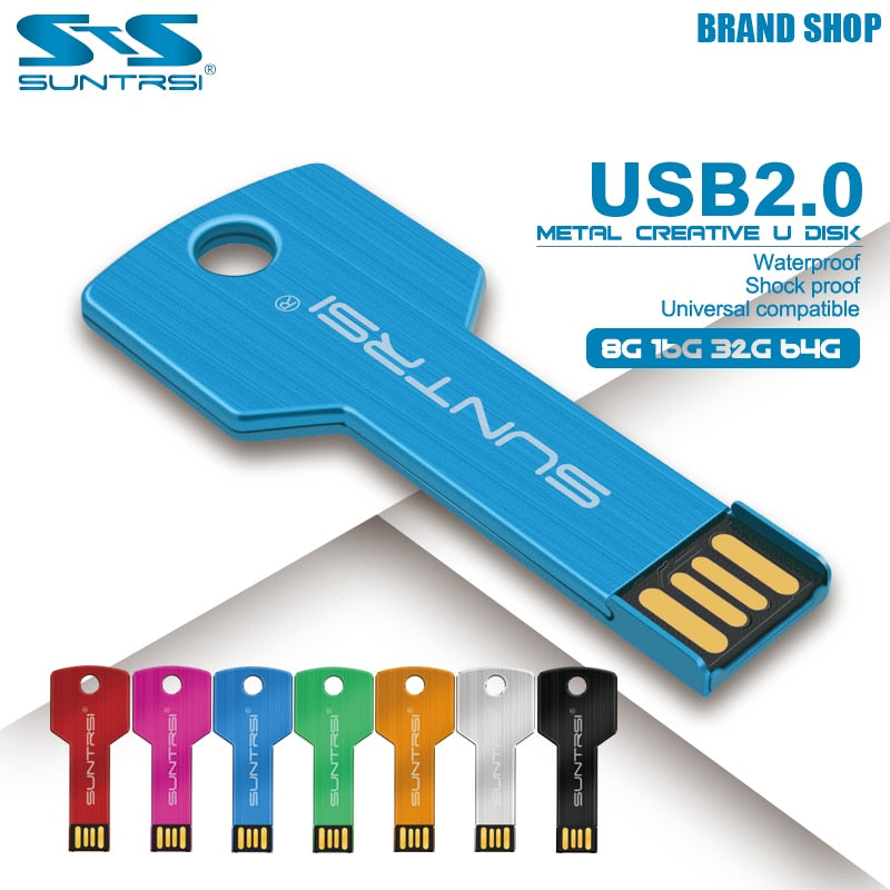 Key Style USB Thumb Drive 4GB-128GB for Key Organizer Type Money Clip/Multi-tools