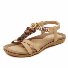 Load image into Gallery viewer, Women&#39;s Bohemian Style Designer Beaded Summer Beach Sandals
