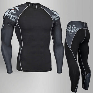 Thermal Compression Workout Fitness Active Wear for Men