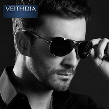 Load image into Gallery viewer, VEITHDIA  Brand Designer Polarized Aviator Style  Sunglasses with UV400 Protection
