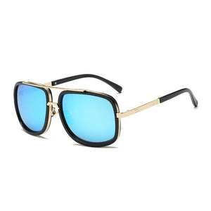 HOLTMANCE   Retro Square Frame Sunglasses for Men