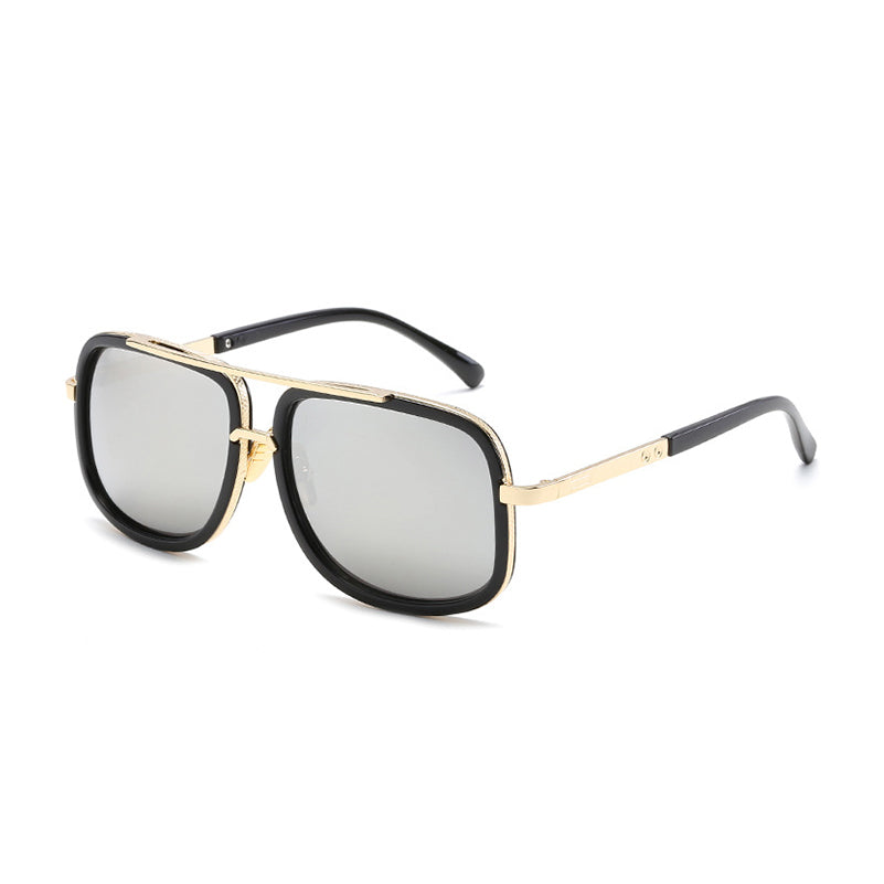 HOLTMANCE   Retro Square Frame Sunglasses for Men