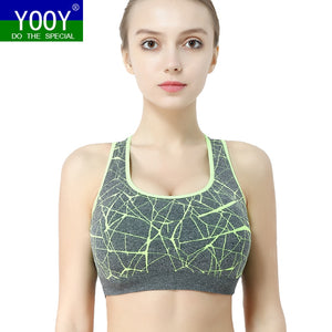 YOOY  Women's Push-up Athletic Yoga Top Active Wear